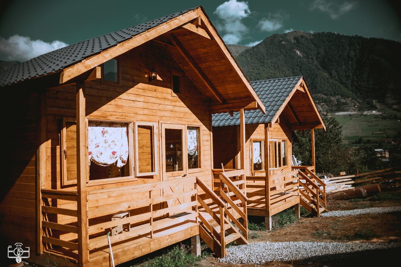 Mountain Cabins Mestia Esterno foto