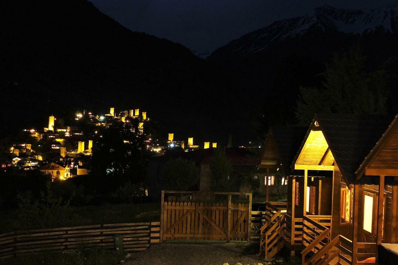 Mountain Cabins Mestia Esterno foto